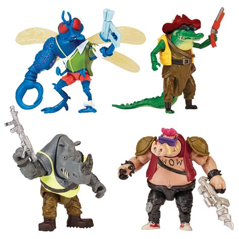 TMNT Mutant Mayhem Movie Action Figure Bundle - Teenage Mutant Ninja ...