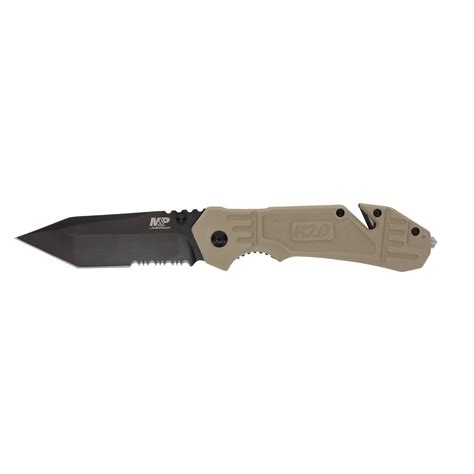 Smith & Wesson® M&P® 1100076 M2.0® S.A. FDE Tanto Folding Knife | Smith ...