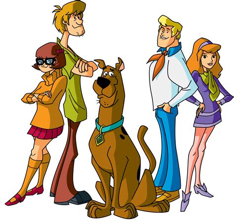 scooby doo characters mystery incorporated - Clip Art Library