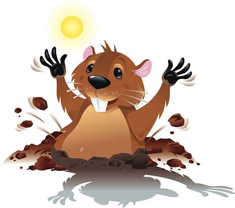 Groundhog Day Clip Art, Vector Images & Illustrations - iStock