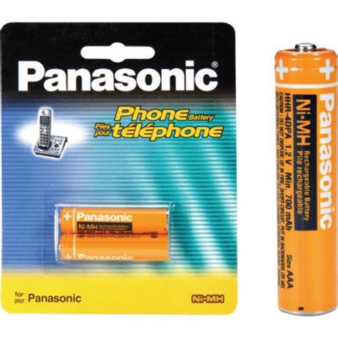 Panasonic HHR-4DPA/2B Cordless Phone Batteries Pk of 2 | eBay