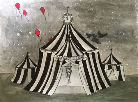 Night Circus fan art by Rachel Herondale | Night circus, Circus art ...