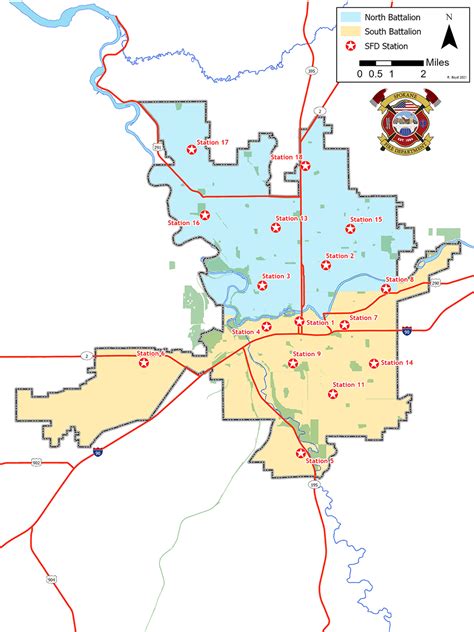 Spokane County Fire District Map