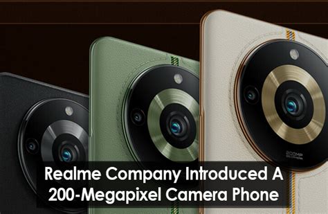 Realme Company Introduced 200 Megapixel Camera Phone - MKS