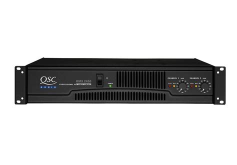 QSC RMX2450a Power Amplifier 2x750W @ 4ohms (2x1200W@2ohms) 2U • Orange ...