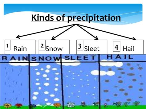 The 4 Types Of Precipitation