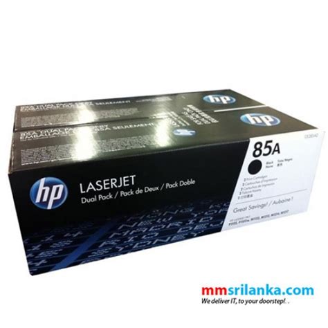 HP 85A 2-pack Black Original LaserJet Toner Cartridges