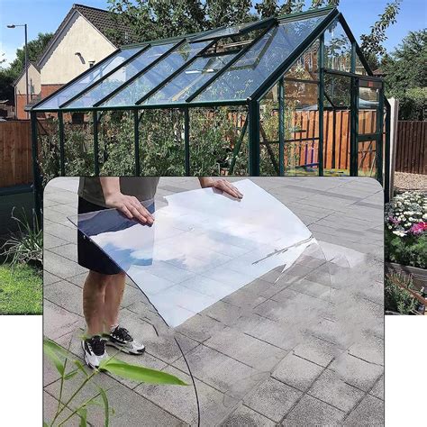 Amazon.com : Polycarbonate Greenhouse Sheets,Clear Acrylic Plastic ...