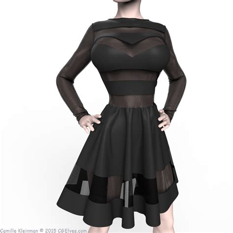 Bad Girl - Dynamic Marvelous Designer Dress :: Behance