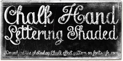 Chalk Hand Font | Fontspring