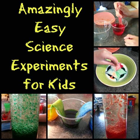 Fun and Easy Science Experiments for Kids | HubPages