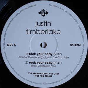 Justin Timberlake - Rock Your Body (2003, Vinyl) | Discogs