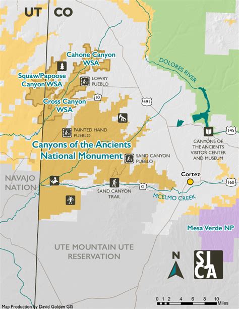 Canyon Of The Ancients Map - Maps For You