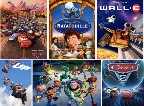 List Of Disney Pixar Movies