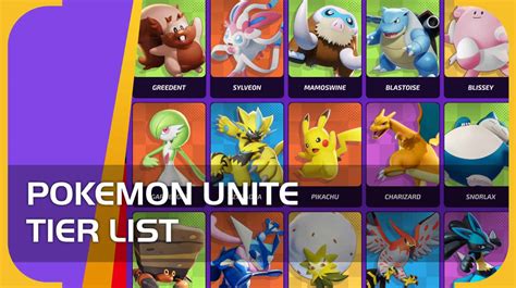 Pokemon Unite Tier List (September 2022) - Understanding the List and ...