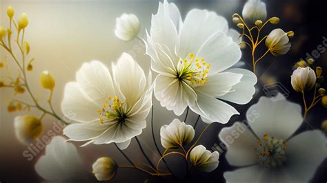 Elegant Floral Powerpoint Background For Free Download - Slidesdocs