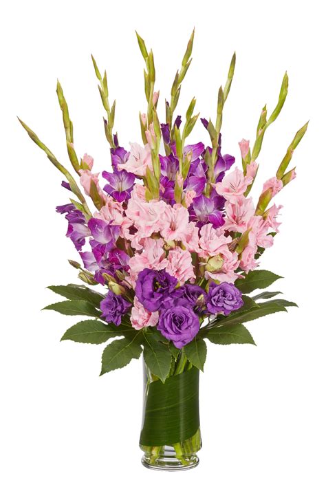 Make a statement with some gorgeous gladiolus! A simple Glass Container ...