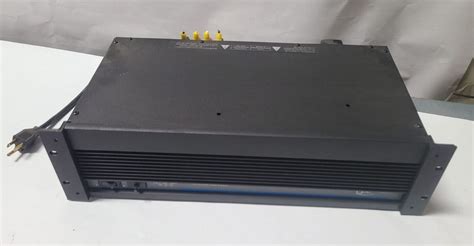 QSC Model 1400 Stereo Channel Stereo Power Rack Mount Amplifier