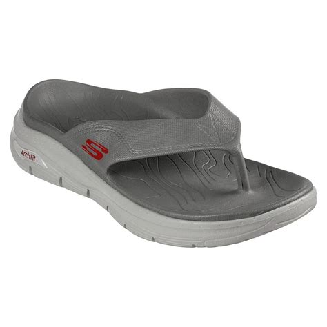 Skechers Men Foamies Arch Fit Sandals - Original, Men's Fashion ...