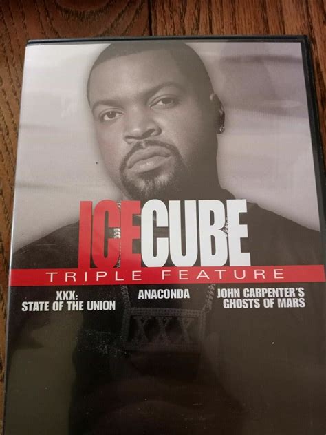 Ice Cube Triple Feature (DVDS, 3-Disc, 2008) Anaconda, Ghosts of Mars ...