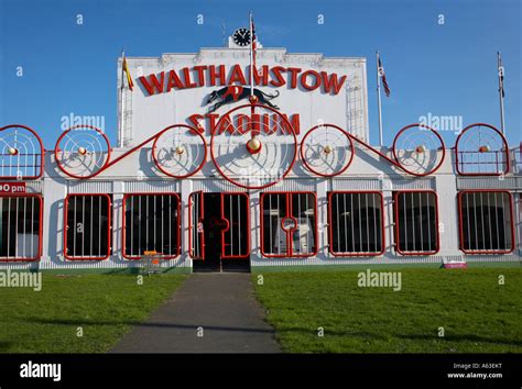 Entrance to Walthamstow Stadium Stock Photo - Alamy