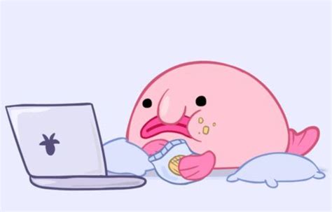 Cute Blobfish Drawing - Drawing.rjuuc.edu.np