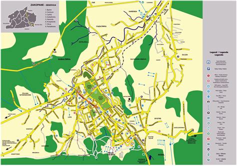 Large Zakopane Maps for Free Download and Print | High-Resolution and ...