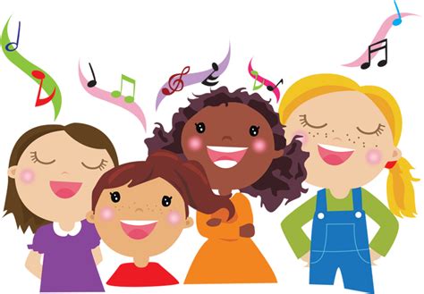 Singer Clipart School Choir Students Singing Clipart Png Download ...