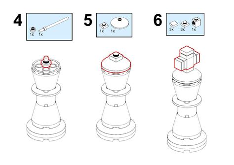 The Queen's Gambit: Instructions to Build a LEGO Chess Set - BrickNerd ...