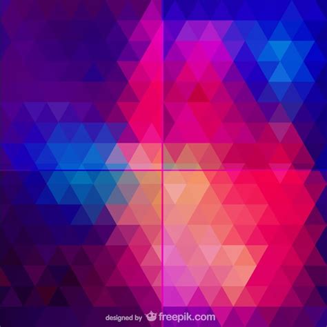 Free Vector | Abstract triangle pattern