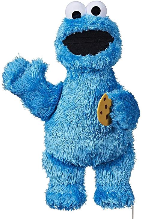 Sesame Street Feed Me Cookie Monster Plush: Interactive 13 Inch Cookie ...