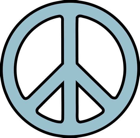 Peace Symbol Vector - ClipArt Best