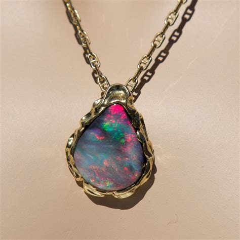 Opal Pendant - Etsy