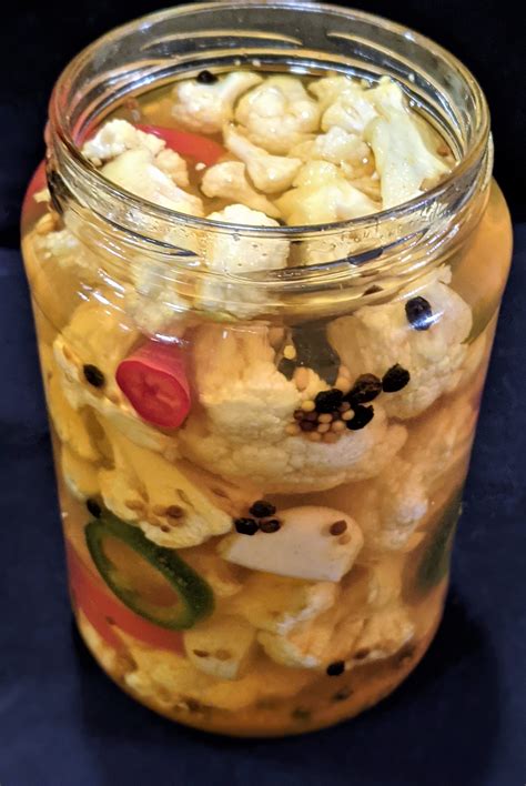 Simple Spicy Pickled Cauliflower - Impress NOT Stress