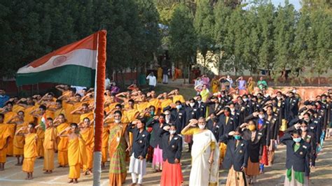 72nd Republic Day Celebrations and Flag Hoisting at JIVA Campus ...