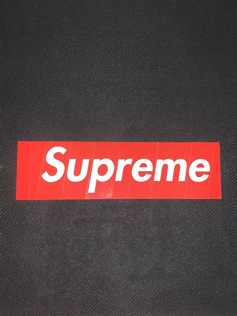 Supreme Supreme Cut Box Logo Sticker SS23 | Grailed