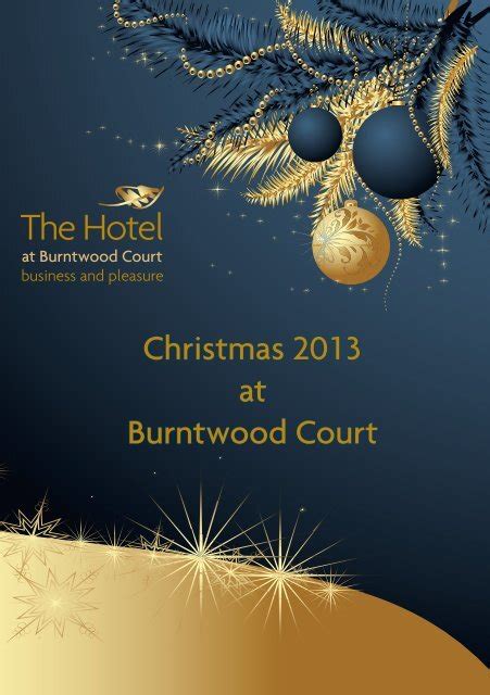 Christmas Events 2013 - Burntwood Court Hotel and Spa