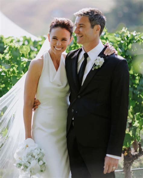 Former New Zealand PM Jacinda Ardern marries partner Clarke Gayford ...