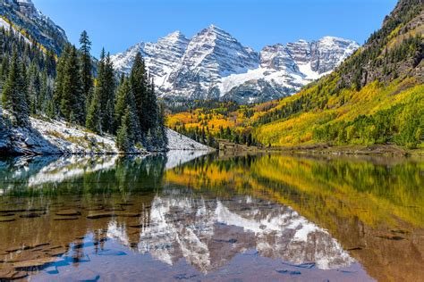 Maroon Bells | Aspen, Lake Colorado Happy Mountain Trails