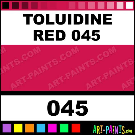 Toluidine Red 045 Soft Form Pastel Paints - 045 - Toluidine Red 045 ...