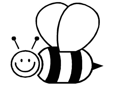 Free Printable Bumble Bee Coloring Pages For Kids