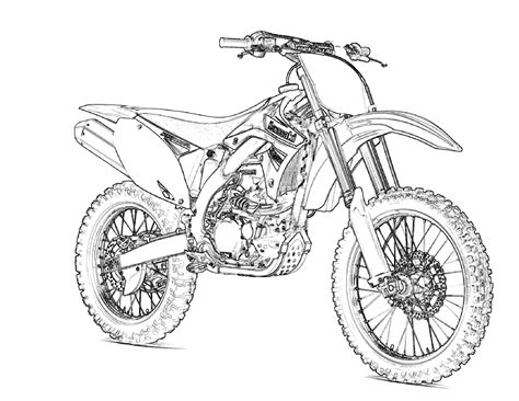 Free Printable Motorcycle Coloring Pages For Kids