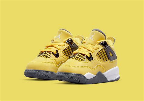 Air Jordan 4 Lightning 2021 GS PS TD Release Date | SneakerNews.com