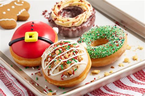 Krispy Kreme’s Holiday Doughnuts This Year Are Cookie Inspired