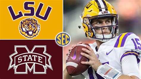 LSU vs Mississippi State Football Game Highlights 2020 - YouTube