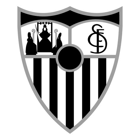 Sevilla FC Logo Black and White – Brands Logos