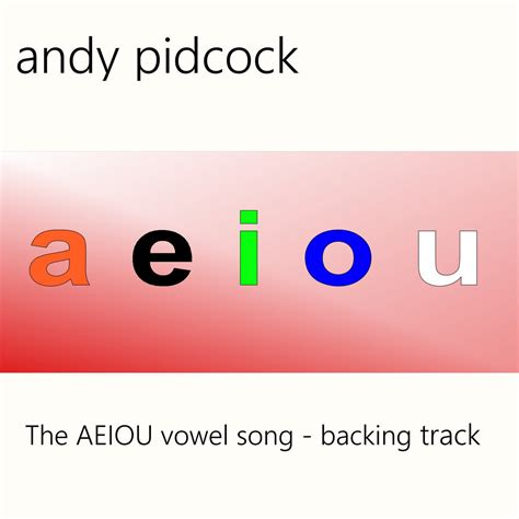 The aeiou vowel song - backing track | Andy Pidcock