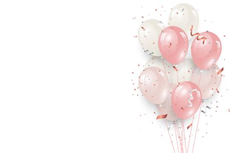 Luxury Pink Birthday Decoration Balloons 11236433 PNG