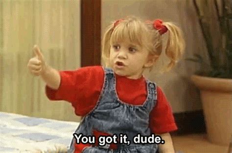 Michelle Tanner Saying “Duh” (Full House) | Gifrific