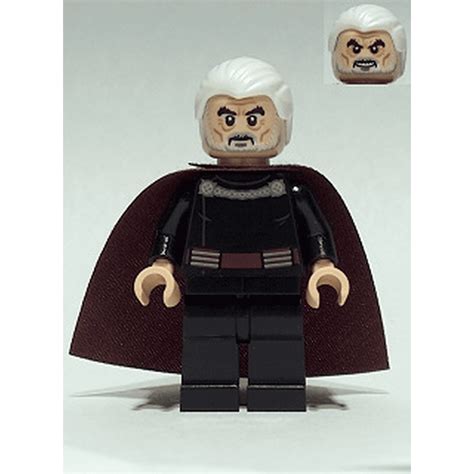 LEGO Star Wars Count Dooku (75017) Minifigure - Walmart.com - Walmart.com